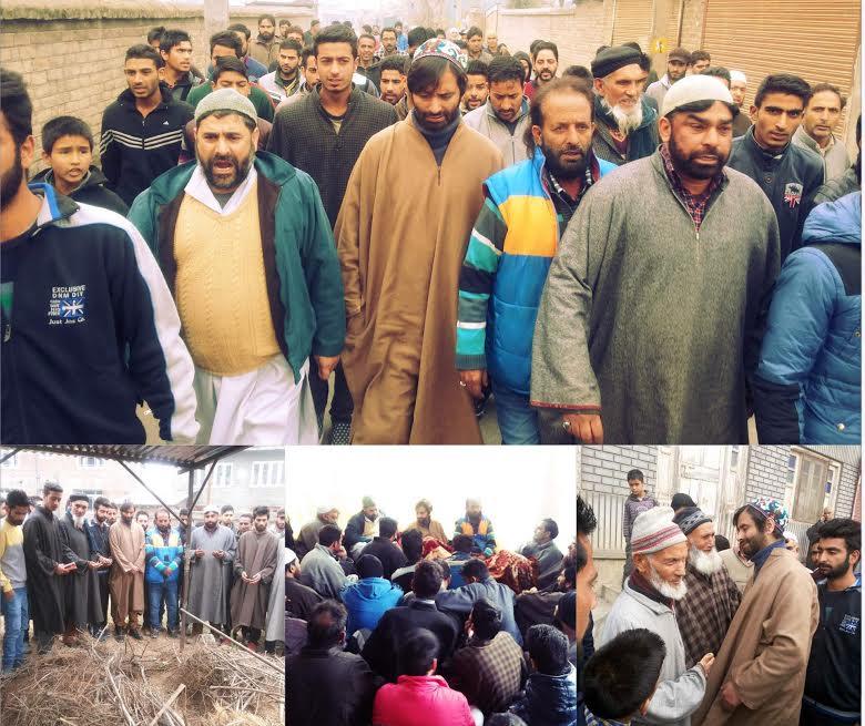 Yasin Malik visits slain Gowhar’s family